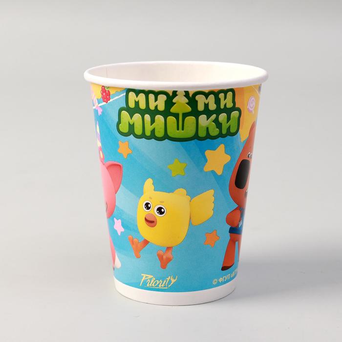Стакан бумажный «Ми-ми-мишки», 250 мл, набор 6 шт.
Стакан бумажный «Ми-ми-мишки», 250 мл, набор 6 шт.
