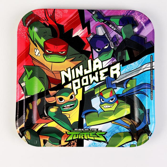Тарелка бумажная «Черепашки ниндзя», 23 см, набор 8 шт.
Тарелка бумажная «Черепашки ниндзя», 23 см, набор 8 шт.
