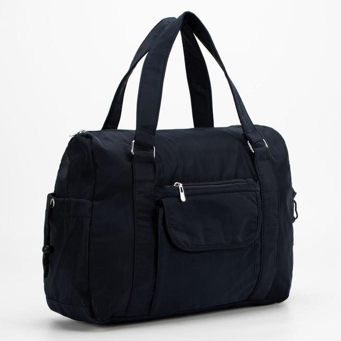 Сумка дорожная, отдел на молнии, 5 наружных карманов, цвет синий
Сумка дорожная, отдел на молнии, 5 наружных карманов, цвет синий