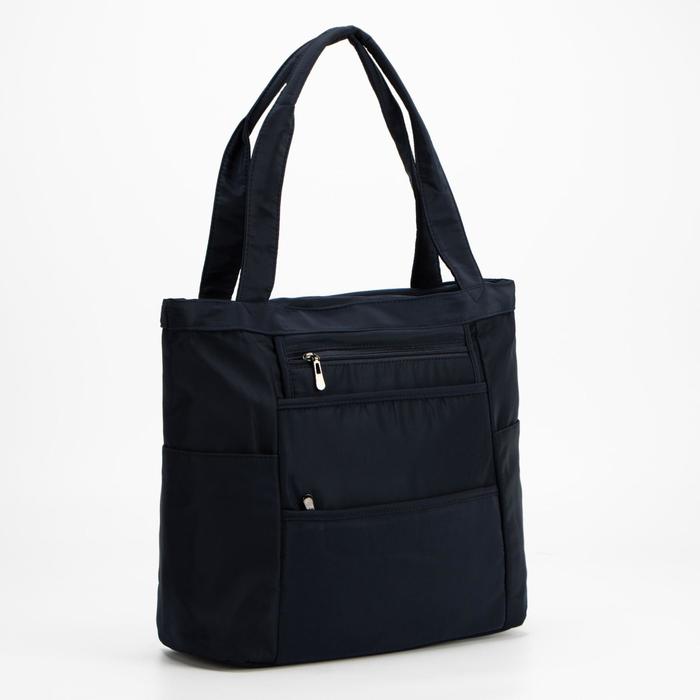 Сумка дорожная на молнии, 5 наружных карманов, цвет синий
Сумка дорожная на молнии, 5 наружных карманов, цвет синий