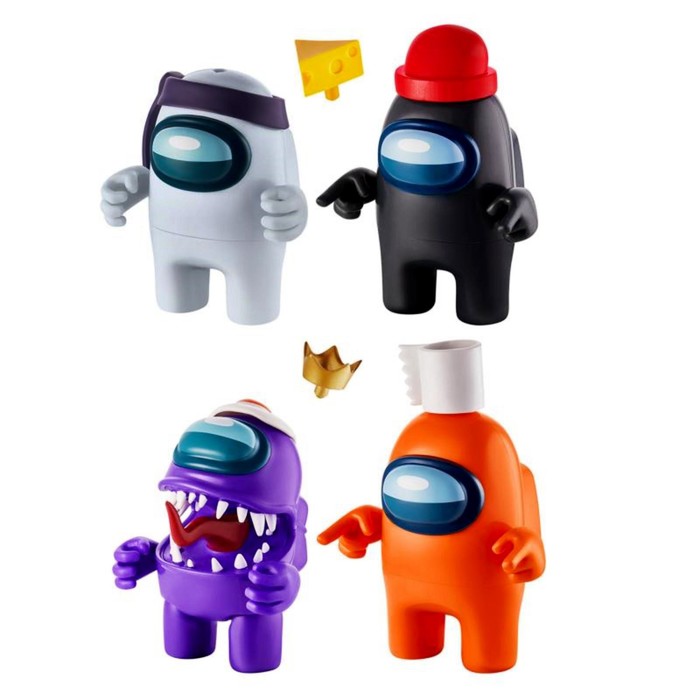 Фигурка Among Us Action, в коробке с окном, 11,5 см, 4 штуки
Фигурка Among Us Action, в коробке с окном, 11,5 см, 4 штуки