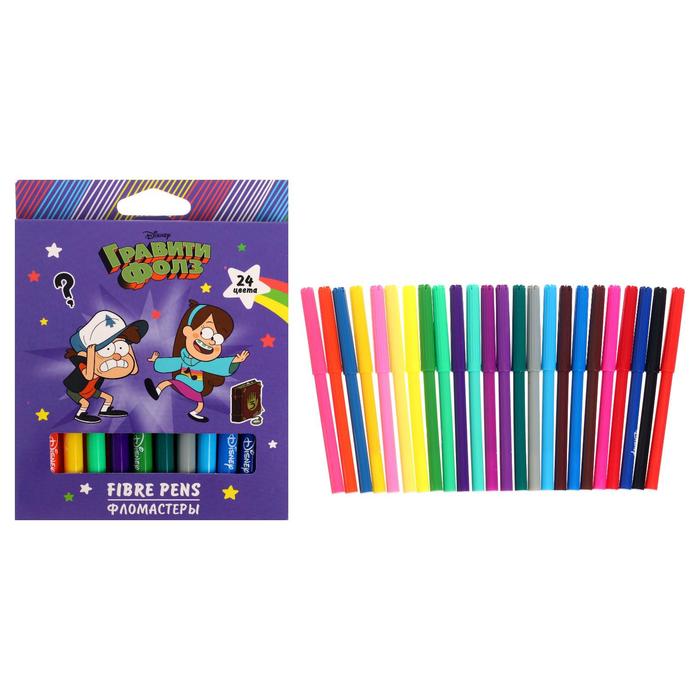 Фломастеры 24 цветов "Гравити Фолз" с европодвесом
Фломастеры 24 цветов "Гравити Фолз" с европодвесом
