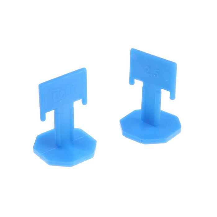 фото Система выравнивания плитки "псвп", 0.8 л, зажим 2.5 мм (100 шт.), ведро