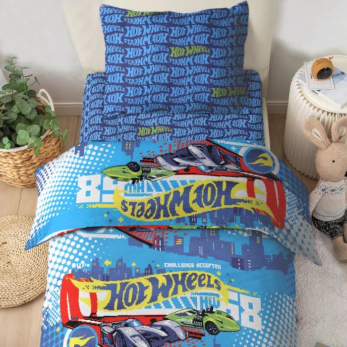 Постельное бельё 1,5сп Hot wheels 145х215, 150х215, 70х70 см-1шт
Постельное бельё 1,5сп Hot wheels 145х215, 150х215, 70х70 см-1шт