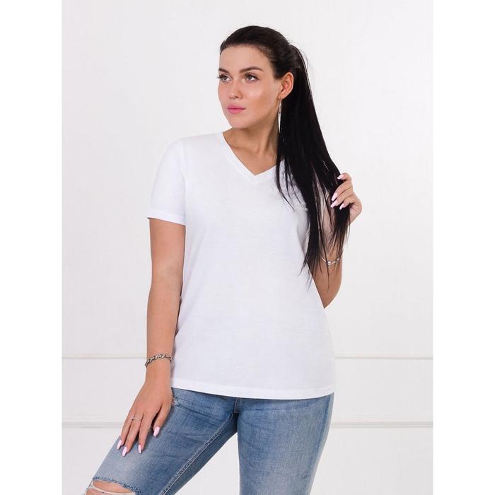 Футболка женская Prime, размер 52, цвет белый
Футболка женская Prime, размер 52, цвет белый