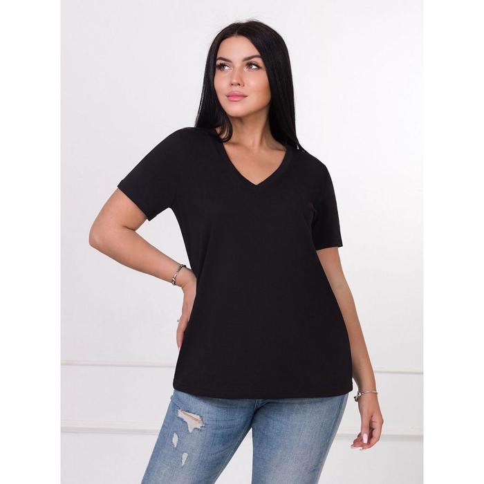 Футболка женская Prime, размер 50, цвет чёрный
Футболка женская Prime, размер 50, цвет чёрный