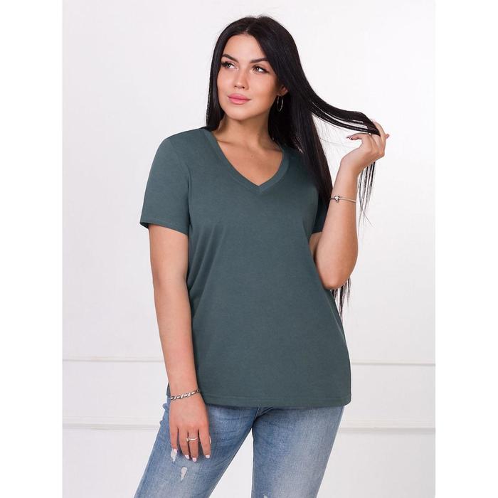 Футболка женская Prime, размер 52, цвет хаки 
Футболка женская Prime, размер 52, цвет хаки