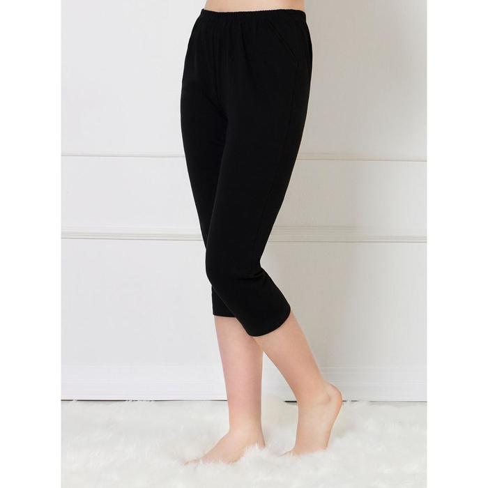 Бриджи женские, размер 46, цвет чёрный
Бриджи женские, размер 46, цвет чёрный