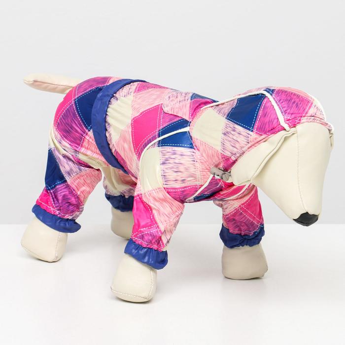 Комбинезон демисезонный с отверстием для поводка, 20 (ДС 50, ОШ 40, ОГ 60 см), розовый
Комбинезон демисезонный с отверстием для поводка, 20 (ДС 50, ОШ 40, ОГ 60 см), розовый