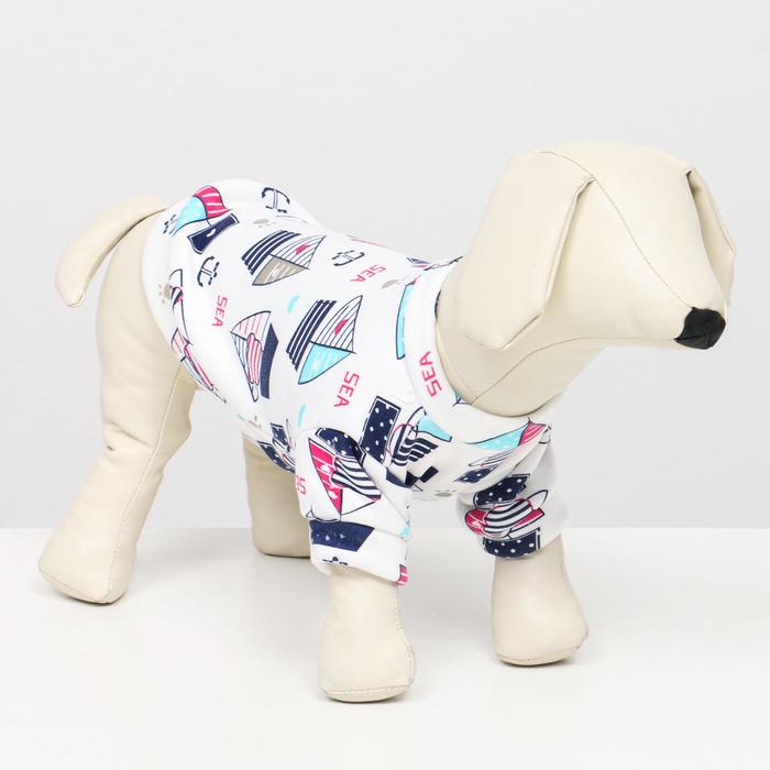 Толстовка "Корабли", размер XL (ДС 40, ОШ 40, ОГ 50 см), белая
Толстовка "Корабли", размер XL (ДС 40, ОШ 40, ОГ 50 см), белая