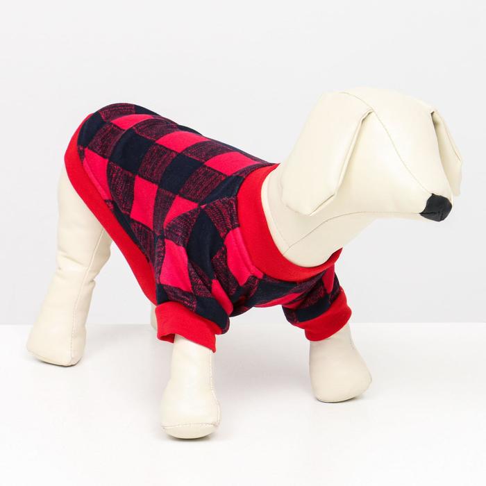 Толстовка "Тартан", размер S (ДС 25, ОШ 25, ОГ 35 см), красная
Толстовка "Тартан", размер S (ДС 25, ОШ 25, ОГ 35 см), красная