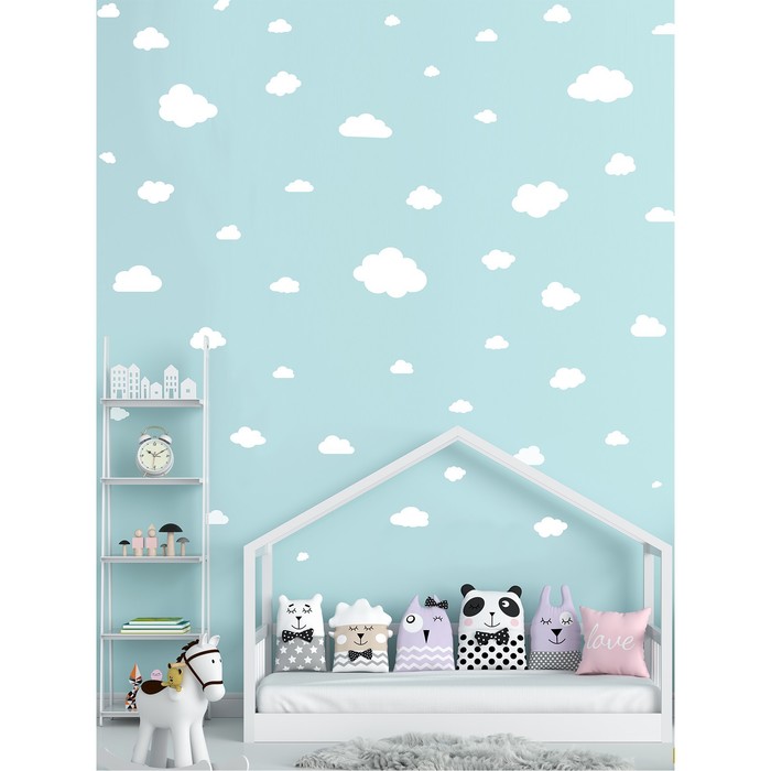 Интерьерные наклейки "Облака" 100х25 см
Интерьерные наклейки "Облака" 100х25 см