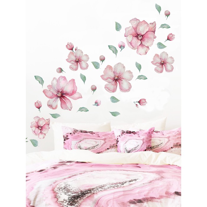 Интерьерные наклейки "Нежные цветы" 38х175 см розовый
Интерьерные наклейки "Нежные цветы" 38х175 см розовый