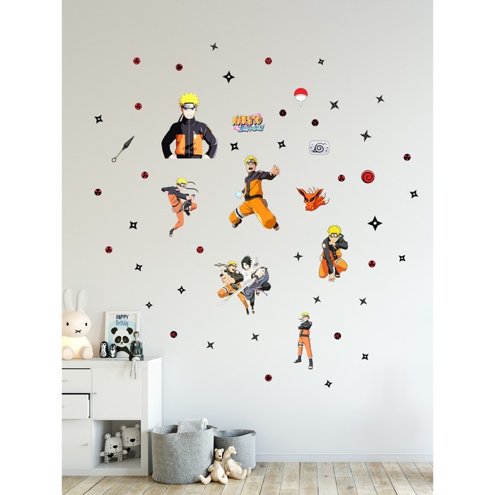 Интерьерные наклейки "Наруто" 25х110 см оранжевый
Интерьерные наклейки "Наруто" 25х110 см оранжевый