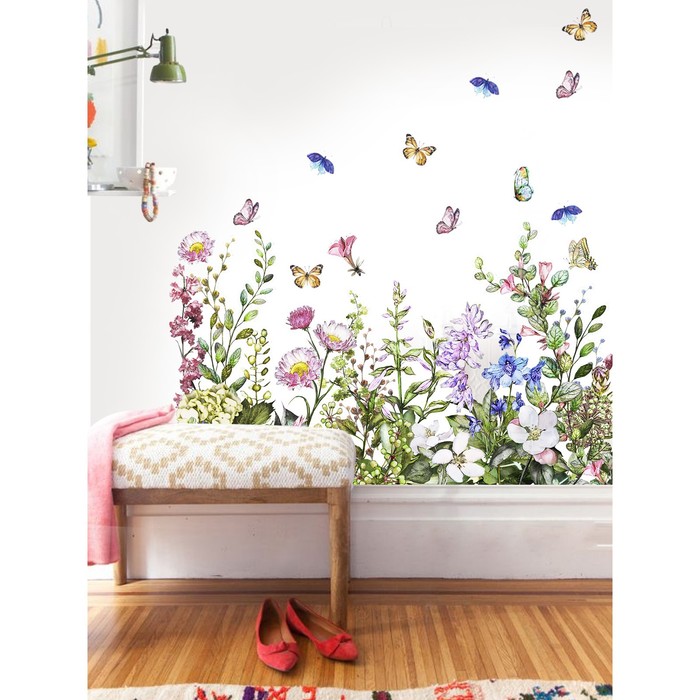 Интерьерные наклейки "Полевые цветы" 42х70,5 см разноцветный
Интерьерные наклейки "Полевые цветы" 42х70,5 см разноцветный