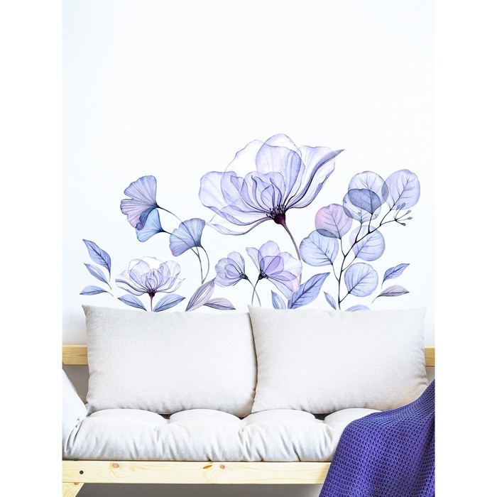 Интерьерные наклейки "Цветы" 43х130 см фиолетовый
Интерьерные наклейки "Цветы" 43х130 см фиолетовый