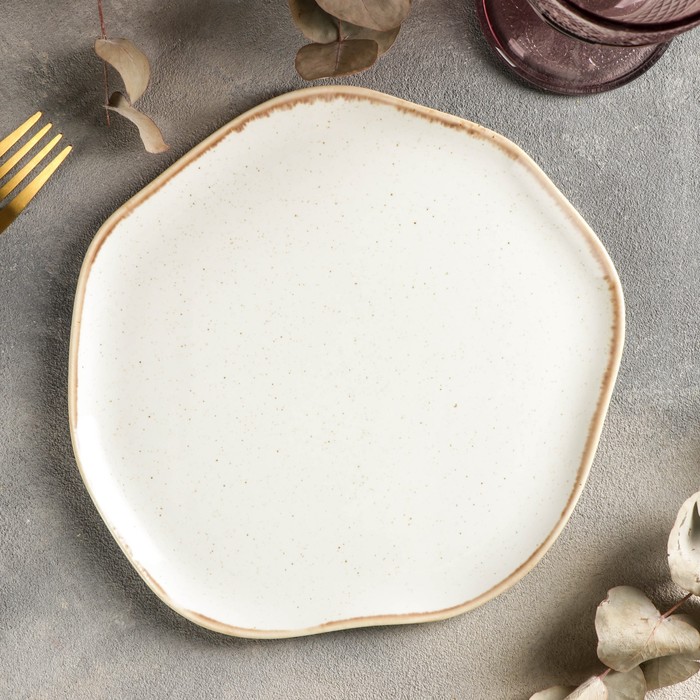 Тарелка с волнообразным краем Beige, d=21 см, цвет бежевый
Тарелка с волнообразным краем Beige, d=21 см, цвет бежевый