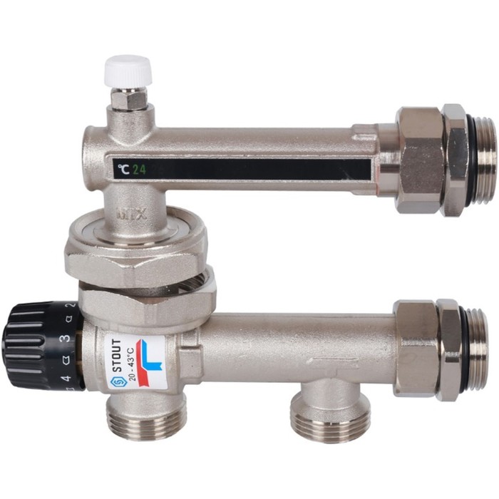Насосно-смесительный узел STOUT SDG-0120-005000, термостатический клапан 20-43°C, без насоса
Насосно-смесительный узел STOUT SDG-0120-005000, термостатический клапан 20-43°C, без насоса