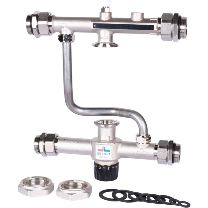 Насосно-смесительный узел STOUT SDG-0120-007000, термостатический клапан 30-60°C, без насоса
Насосно-смесительный узел STOUT SDG-0120-007000, термостатический клапан 30-60°C, без насоса