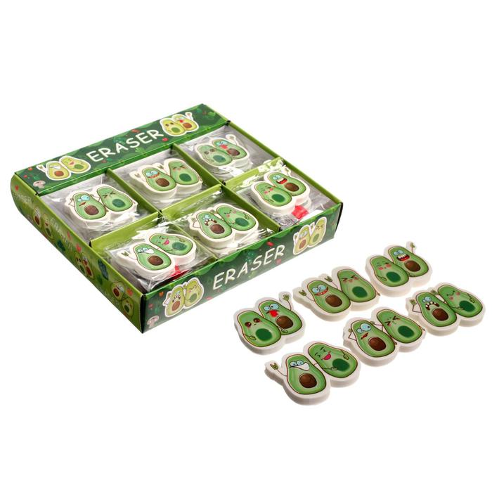 Набор ластиков фигурных 2 штуки "Авокадо" МИКС (штрихкод на штуке)
Набор ластиков фигурных 2 штуки "Авокадо" МИКС (штрихкод на штуке)