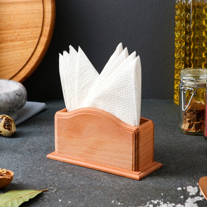 Салфетница "Классика", 13,5 х 5,5 х 8 см, массив бука
Салфетница "Классика", 13,5 х 5,5 х 8 см, массив бука