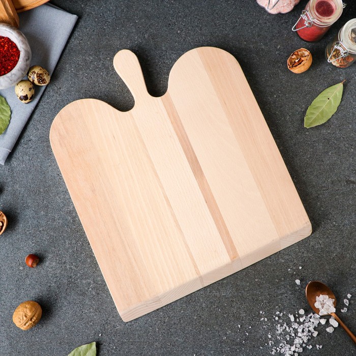 Доска для нарезки и подачи "Лопата", 30-35 см, массив бука, 1сорт
Доска для нарезки и подачи "Лопата", 30-35 см, массив бука, 1сорт