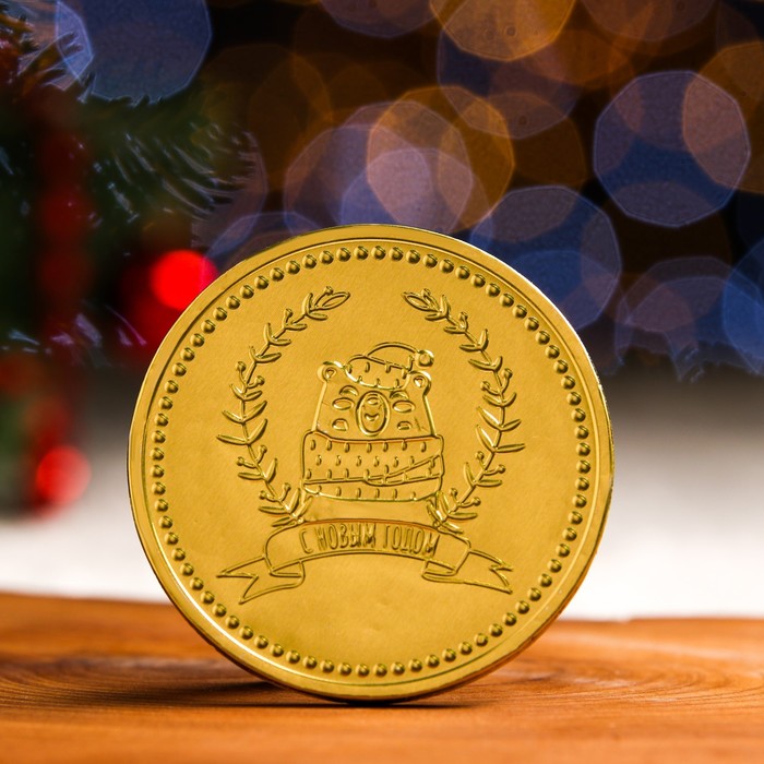 Медаль шоколадная "Трость" С Новым годом, 25г
Медаль шоколадная "Трость" С Новым годом, 25г