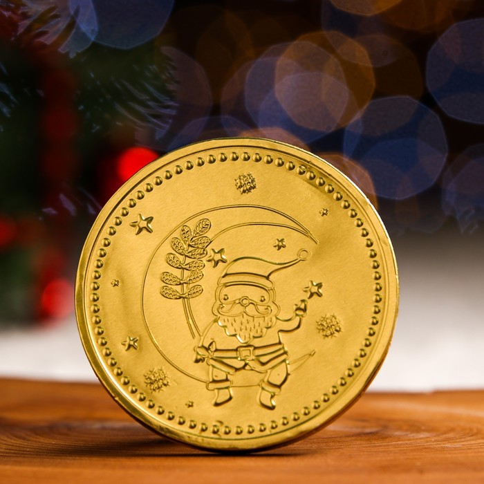 Медаль шоколадная "Счастья в новом году" Дедушка на луне, 25г
Медаль шоколадная "Счастья в новом году" Дедушка на луне, 25г