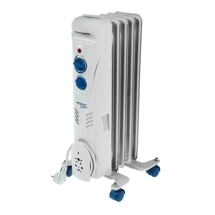 Обогреватель ENGY EN-2305 Fusion, масляный, 1000 Вт, 5 секций, 10 м², серый
Обогреватель ENGY EN-2305 Fusion, масляный, 1000 Вт, 5 секций, 10 м², серый