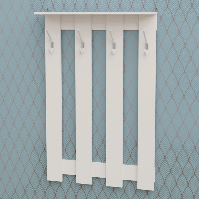 Вешалка настенная В-5 760х200х1150 белый
Вешалка настенная В-5 760х200х1150 белый