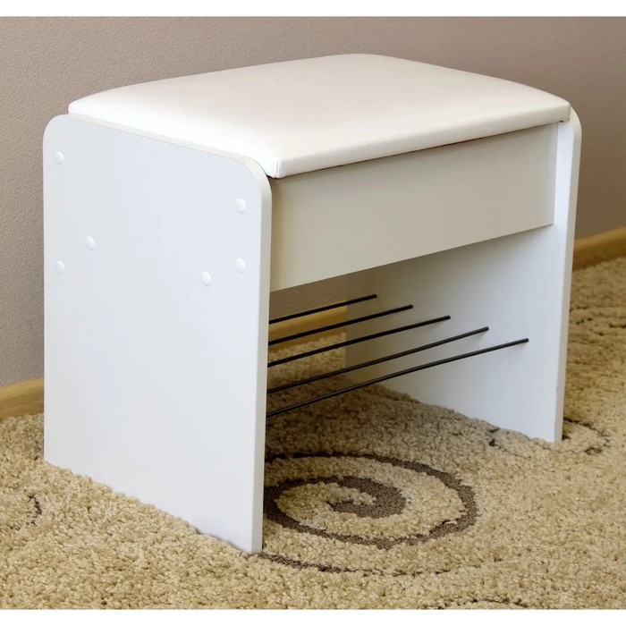 Банкетка с откидным верхом 530х360х470 белый/кожзам белый
Банкетка с откидным верхом 530х360х470 белый/кожзам белый