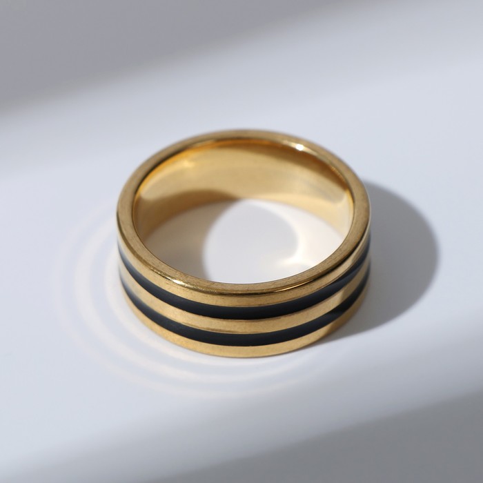 Кольцо "Массив" полосы, цвет чёрный в золоте, размер МИКС
Кольцо "Массив" полосы, цвет чёрный в золоте, размер МИКС