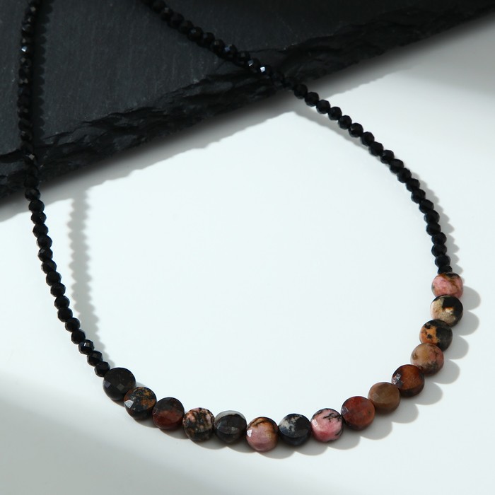 Колье шар №3 гранёный "Шпинель" с родонитом, 40см с удлинителем 5см
Колье шар №3 гранёный "Шпинель" с родонитом, 40см с удлинителем 5см