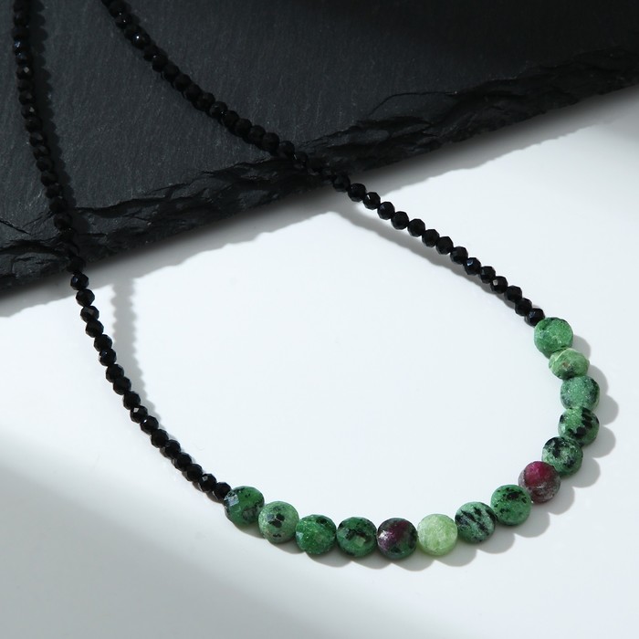 Колье шар №3 гранёный "Шпинель" с цоизитом, 40см с удлинителем 5см
Колье шар №3 гранёный "Шпинель" с цоизитом, 40см с удлинителем 5см