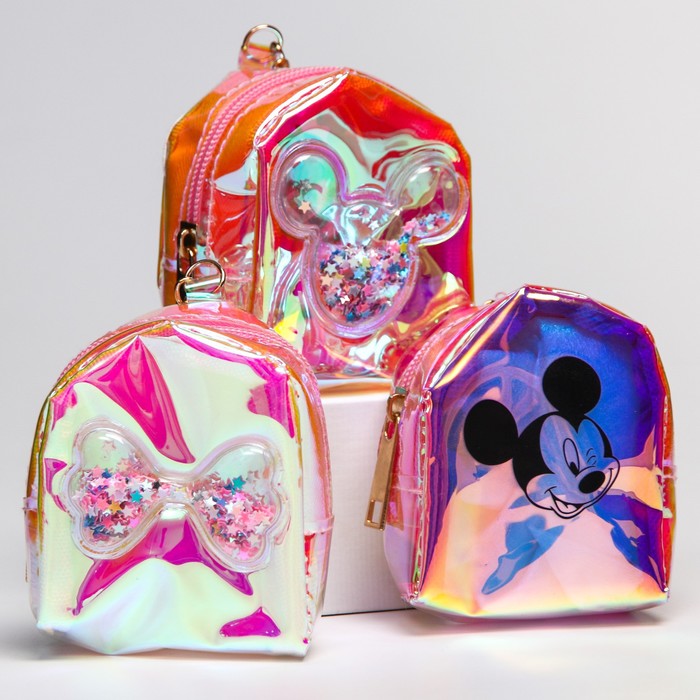 Кошелек "Рюкзачок Микки ", 7,5*4*8,5 см, перламутр, МИКС
Кошелек "Рюкзачок Микки ", 7,5*4*8,5 см, перламутр, МИКС