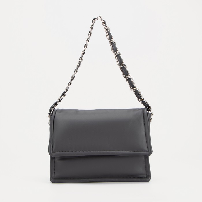 Сумка-мессенджер на клапане, 2 ремня, цвет серый
Сумка-мессенджер на клапане, 2 ремня, цвет серый