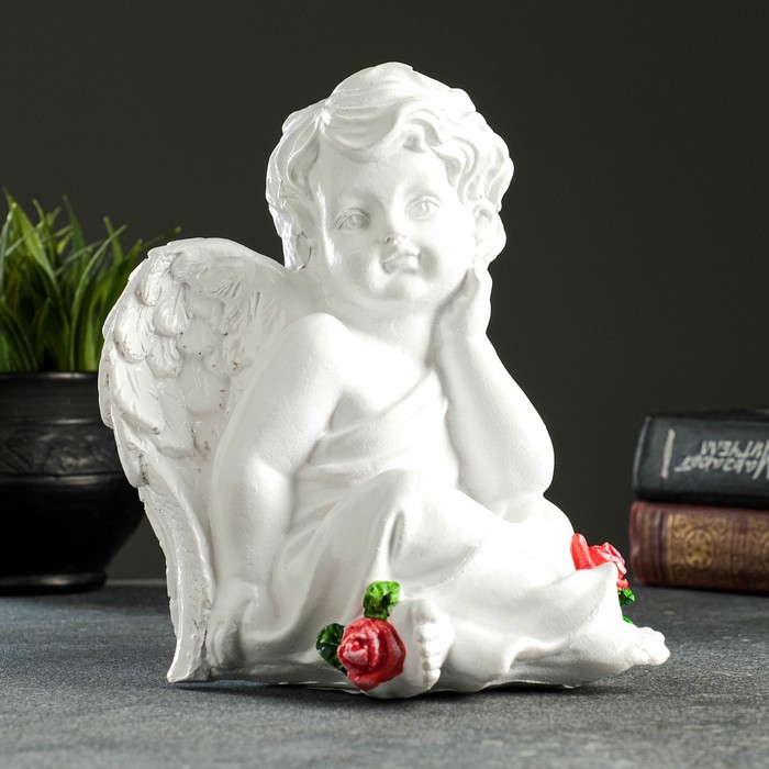 Фигура "Ангел с розами" 20х17х14см
Фигура "Ангел с розами" 20х17х14см