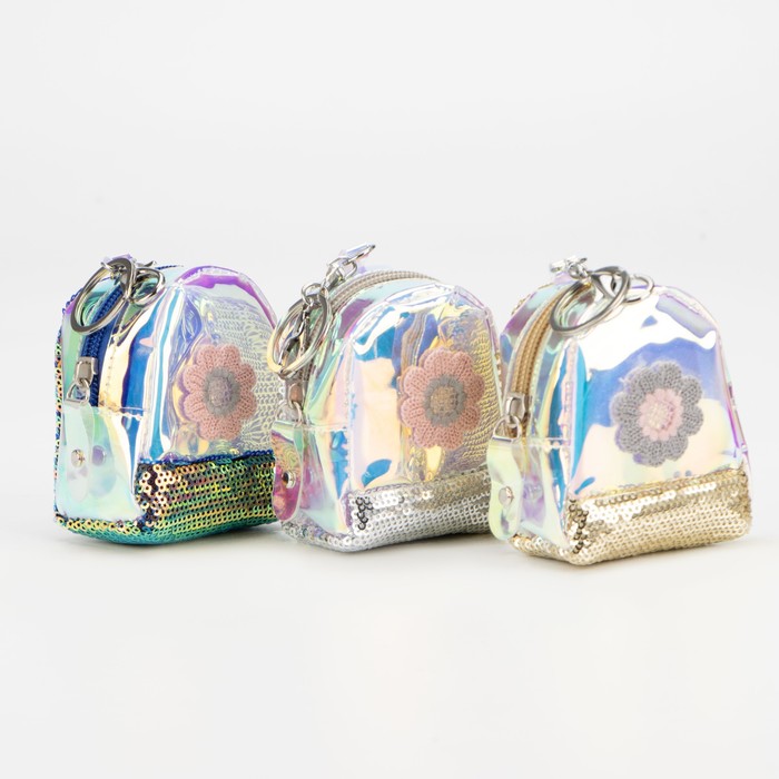 Кошелёк на молнии, кольцо, цвет МИКС
Кошелёк на молнии, кольцо, цвет МИКС