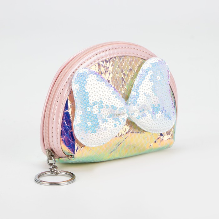 Кошелёк на молнии, цвет розовый
Кошелёк на молнии, цвет розовый