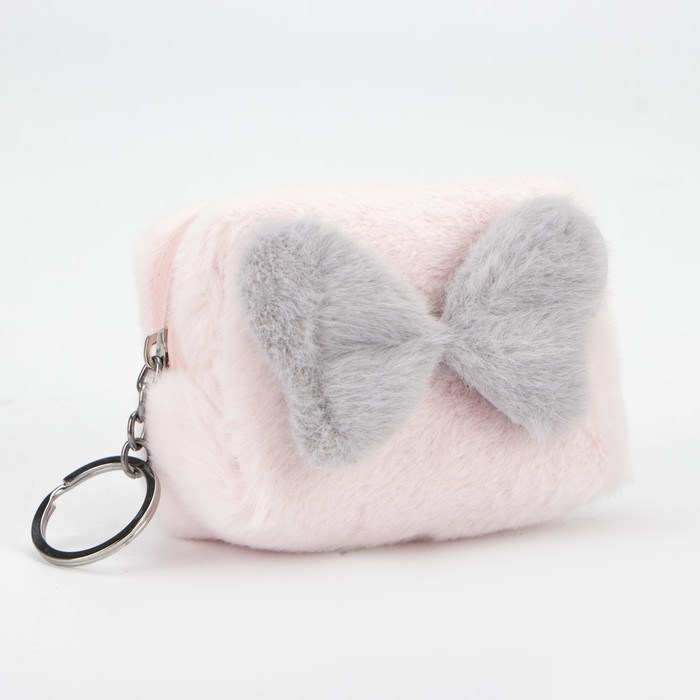 Кошелёк, отдел на молнии, кольцо, цвет розовый
Кошелёк, отдел на молнии, кольцо, цвет розовый