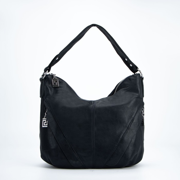 Сумка-хобо, отдел на молнии, 3 наружных кармана, цвет синий
Сумка-хобо, отдел на молнии, 3 наружных кармана, цвет синий