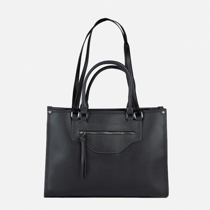 Сумка деловая на молнии, цвет серый
Сумка деловая на молнии, цвет серый