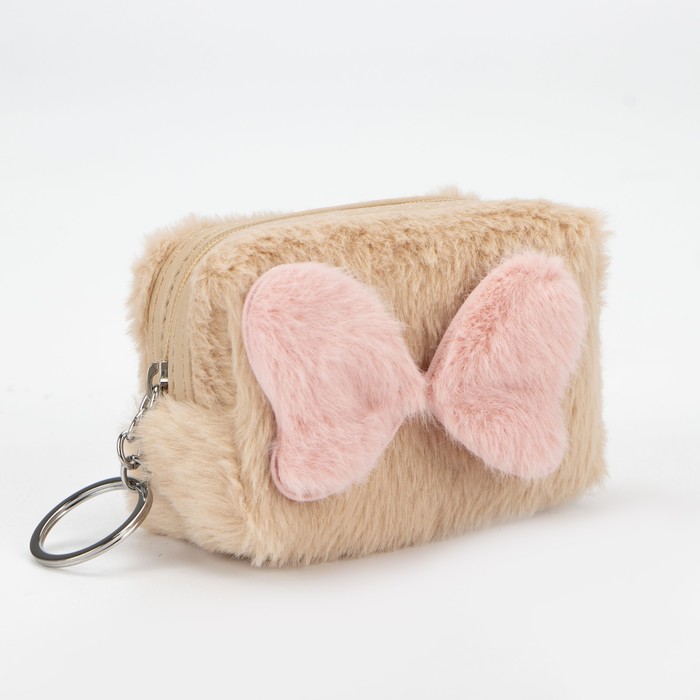 Кошелёк на молнии, кольцо, цвет бежевый
Кошелёк на молнии, кольцо, цвет бежевый