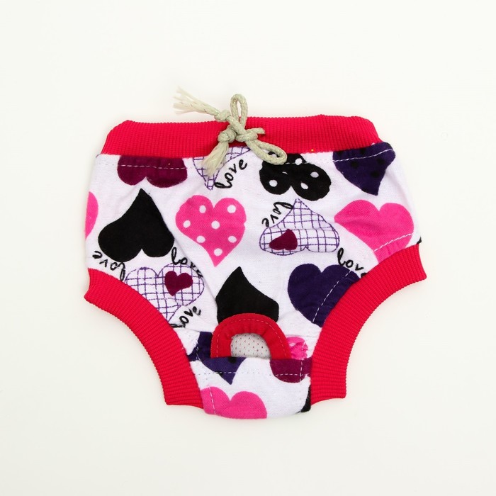 Трусы для собак трикотажные, размер 8 (длина до хвоста-13см, max обхват-32 см), бело-розовые 69685
Трусы для собак трикотажные, размер 8 (длина до хвоста-13см, max обхват-32 см), бело-розовые 69685