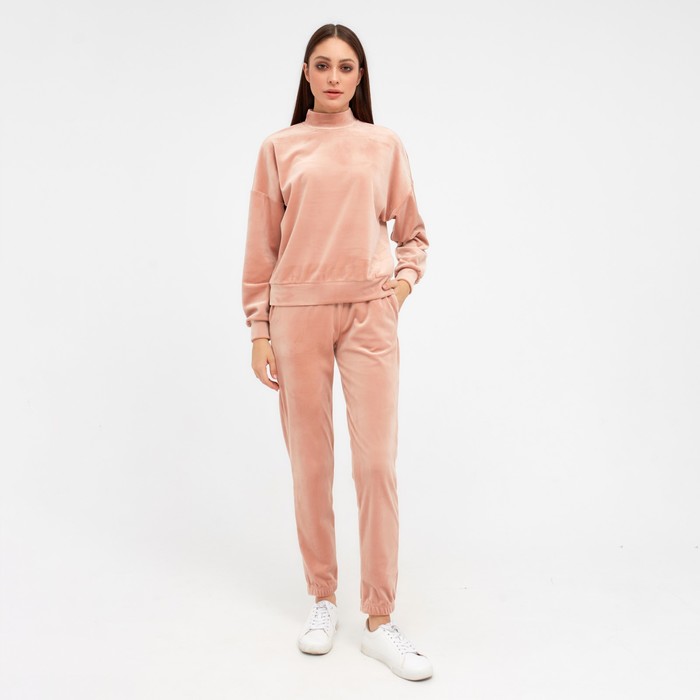 Спортивный костюм женский (джемпер и брюки) MIST, размер 40-42, цвет пудровый
Спортивный костюм женский (джемпер и брюки) MIST, размер 40-42, цвет пудровый
