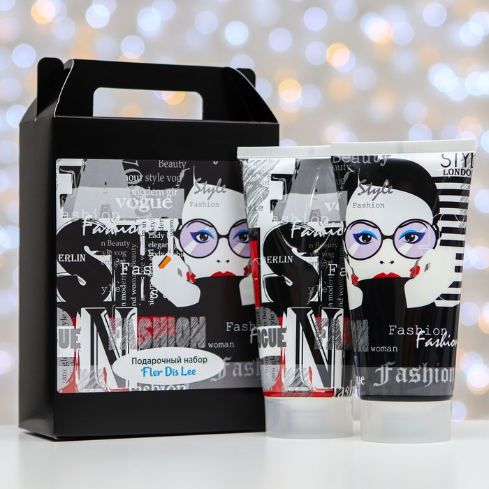 Подарочный набор Fler Dis Lee: крем для рук и тела, 150 мл + гель для душа, 150 мл