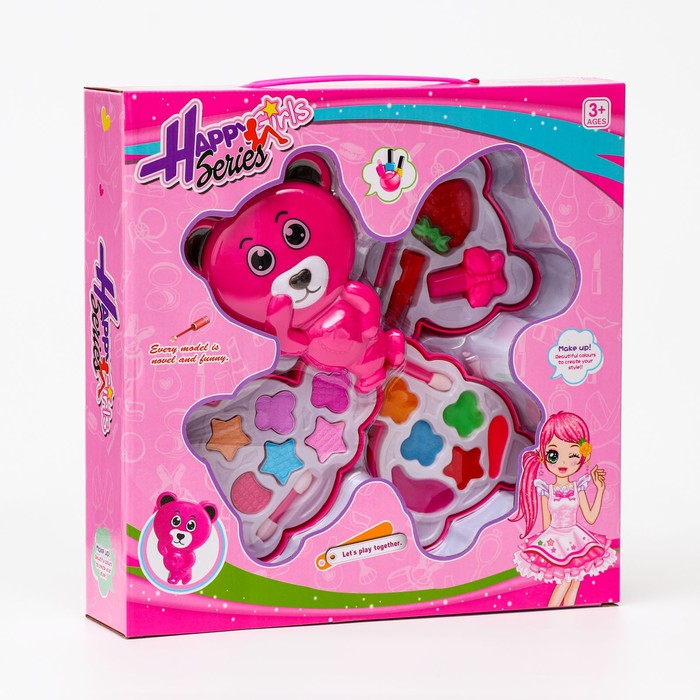 Набор косметики для девочки «Медвежонок»
Набор косметики для девочки «Медвежонок»