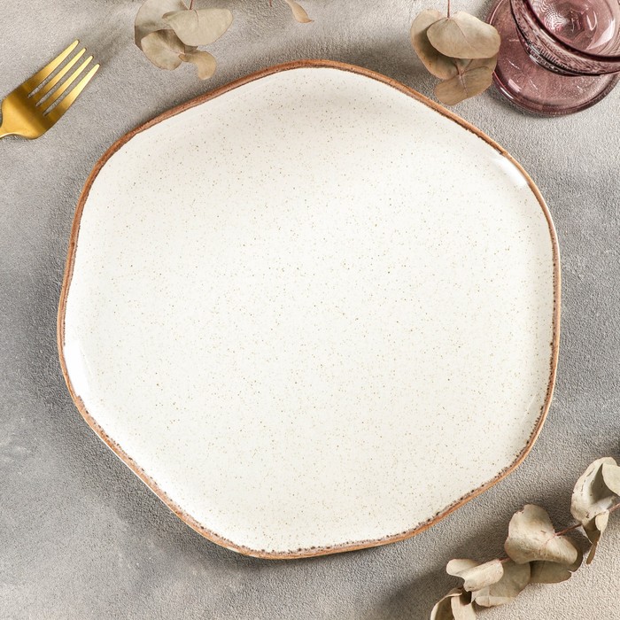 Тарелка с волнообразным краем Beige, d=27 см, цвет бежевый
Тарелка с волнообразным краем Beige, d=27 см, цвет бежевый
