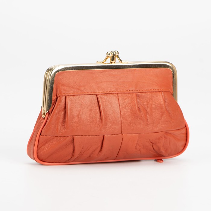 Косметичка-фермуар, 2 отдела на фермуаре, 2 наружных кармана, цвет коралловый
Косметичка-фермуар, 2 отдела на фермуаре, 2 наружных кармана, цвет коралловый