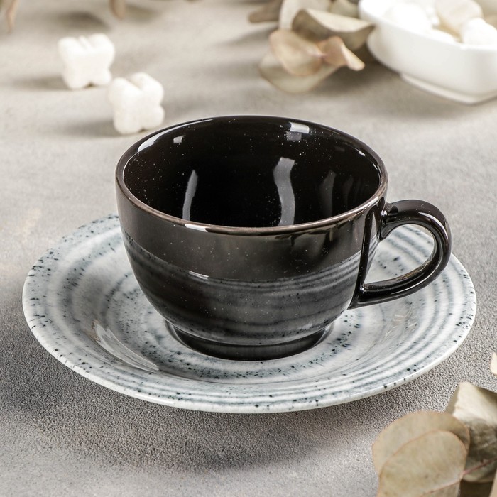 Чайная пара Natura, чашка 215 мл, блюдце 
Чайная пара Natura, чашка 215 мл, блюдце